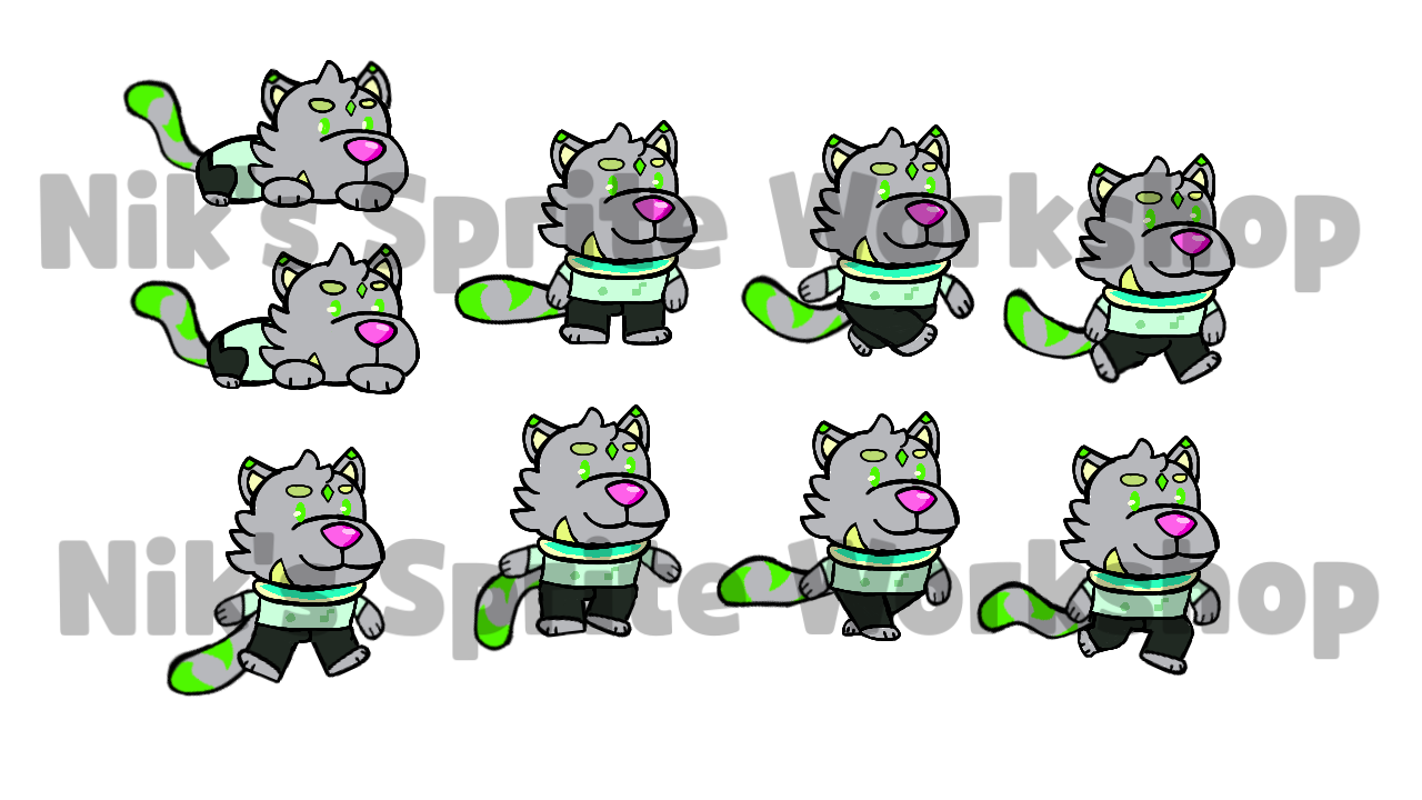 Cosper Sprite Sheet